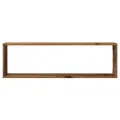 Étagères cube murales 2 pcs vieux bois 100x15x30 cm