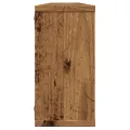 Étagères cube murales 2 pcs vieux bois 100x15x30 cm