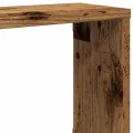 Étagères cube murales 2 pcs vieux bois 100x15x30 cm