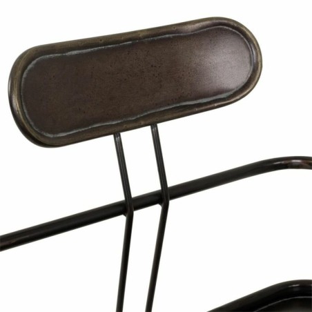 Bank Alexandra House Living Braun Metall 53 x 88 x 122 cm