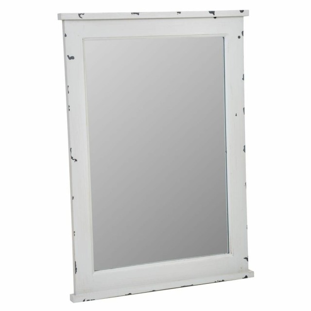 Specchio da parete Alexandra House Living Grigio 70 x 4 x 50 cm Rettan