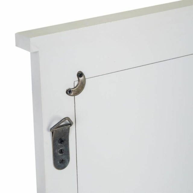 Specchio da parete Alexandra House Living Grigio 70 x 4 x 50 cm Rettan