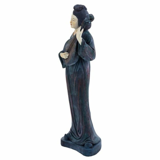 Decoratieve figuren Alexandra House Living Orientaals Muziek 16 x 60 x