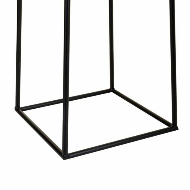 Set de Maceteros Alexandra House Living Azul Negro Metal 23 x 45 x 23