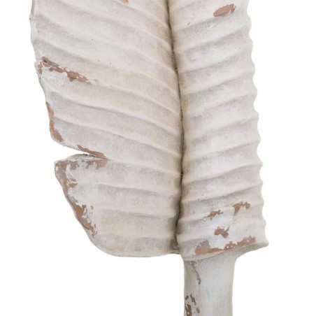 Statua Decorativa Alexandra House Living Bianco Foglio 38 x 180 x 38 c