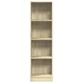 Bibliothèque chêne sonoma 40x24x143 cm bois d'ingénierie