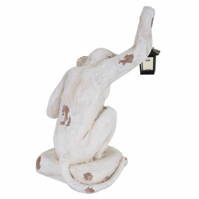 Figurine Décorative Alexandra House Living Blanc Singe 35 x 58 x 36 c