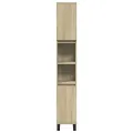 Ensemble de meubles de salle de bain 3 pcs chêne sonoma