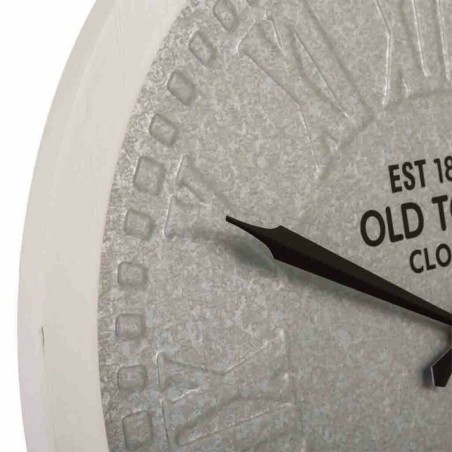 Muurklok Alexandra House Living Metaal Hout MDF 60 x 6 x 60 cm