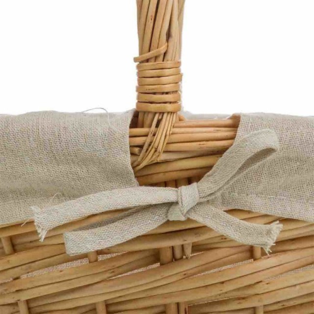 Basket set Alexandra House Living wicker Willow wood Natural 3 Pieces
