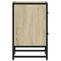 Table de chevet chêne sonoma 40x31x50 cm bois d’ingénierie