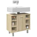 Armoire de salle de bain Chêne sonoma 60x32x53,5 cm Aggloméré