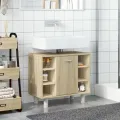 Armoire de salle de bain Chêne sonoma 60x32x53,5 cm Aggloméré