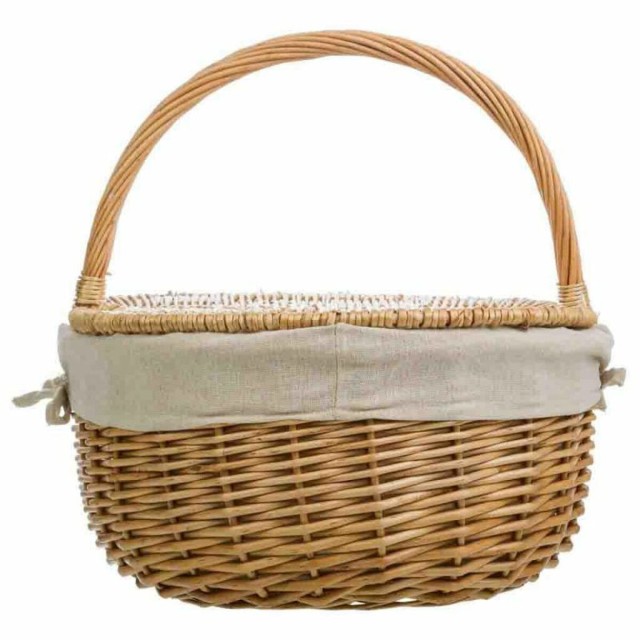 Panier de Pique-Nique Alexandra House Living osier Bois de saule 37 x