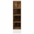Armoire de plancher vieux bois 20x44,5x81,5cm bois d'ingénierie
