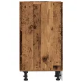 Armoire de plancher vieux bois 20x44,5x81,5cm bois d'ingénierie