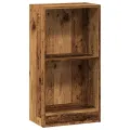 Bibliothèque vieux bois 40x24x76 cm bois d'ingénierie