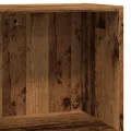 Bibliothèque vieux bois 40x24x76 cm bois d'ingénierie