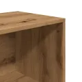 Banc de rangement à chaussures chêne artisanal 105x35x35 cm