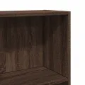 Bibliothèque chêne marron 40x24x176 cm bois d'ingénierie