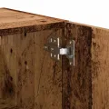Armoire murale vieux bois 60x31x60 cm bois d'ingénierie