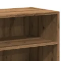 Buffet chêne artisanal 103,5x35x70 cm bois d'ingénierie