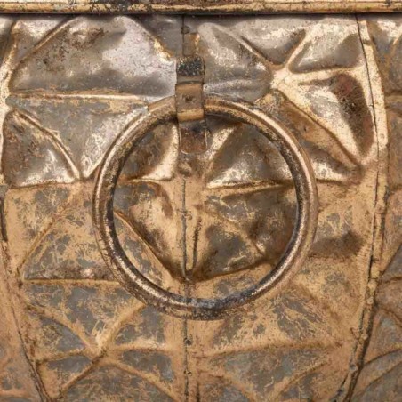 Satz Blumentöpfe Alexandra House Living Gold Eisen 37 x 18 x 38 cm 3