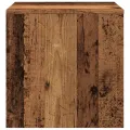 Tables gigognes 3 pcs vieux bois bois d'ingénierie