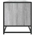 Meuble TV sonoma gris 180x40x46 cm bois d'ingénierie