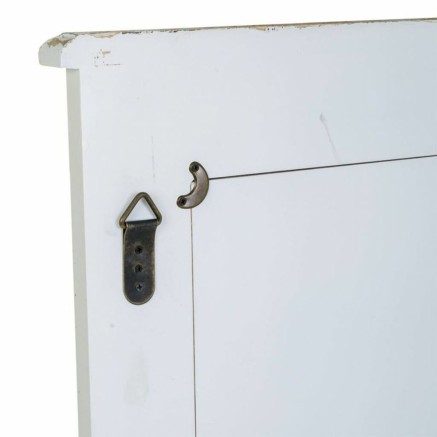 Wall mirror Alexandra House Living White 3 x 90 x 70 cm Rectangular 2