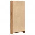Bibliothèque chêne artisanal 60x24x143 cm bois d'ingénierie