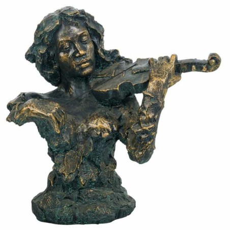 Statua Decorativa Alexandra House Living Musicista 35 x 61 x 61 cm