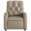 Fauteuil de massage inclinable Cappuccino Similicuir