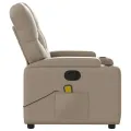 Fauteuil de massage inclinable Cappuccino Similicuir