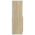 Buffet haut chêne sonoma 63x33x100 cm bois d'ingénierie