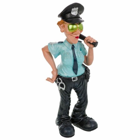 Verzamelfiguur Alexandra House Living Polyresin Politie 9 x 25 x 10 cm