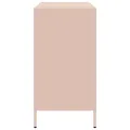 Buffet rose 101,5x39x73,5 cm acier laminé à froid