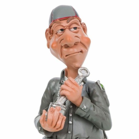 Sammelfigur Alexandra House Living Polyesterharz Mechaniker 8 x 25 x 1