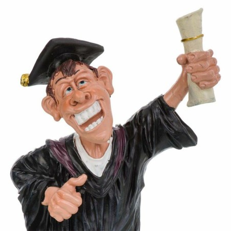 Figura Coleccionable Alexandra House Living Poliresina Estudiante grad