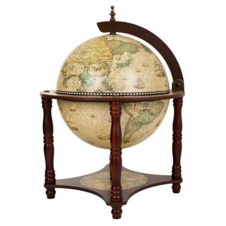 Globe terrestre Alexandra House Living Marron 42 x 57 x 42 cm Meuble