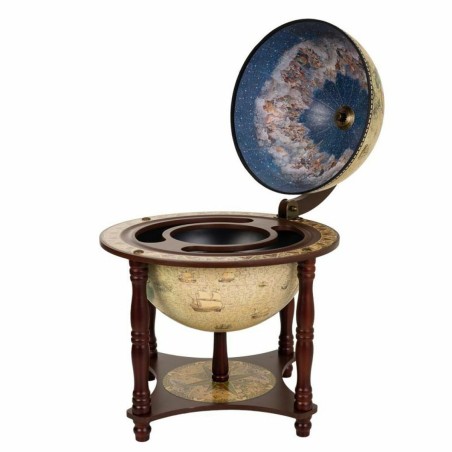 Mappamondo Alexandra House Living Marrone 42 x 57 x 42 cm Portabottigl