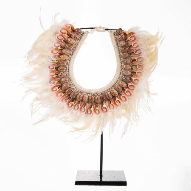 Statua Decorativa Alexandra House Living Bianco 12 x 42 x 25 cm