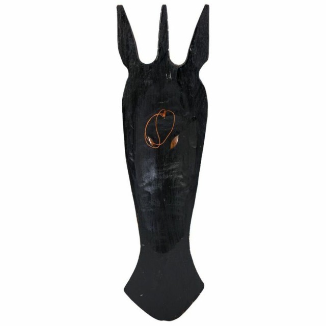 Masker Alexandra House Living Wit Bruin Hout Masker 4 x 50 x 12 cm