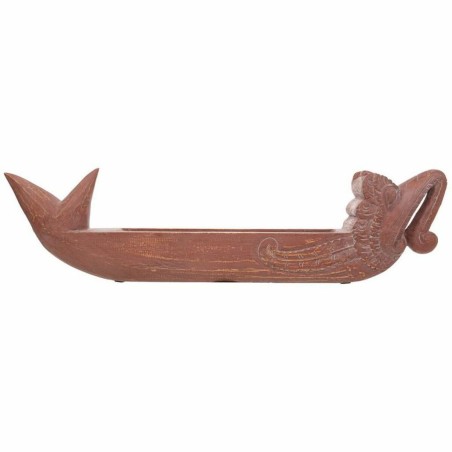 Centerpiece Alexandra House Living Brown Wood 22 x 10 x 85 cm Dragon