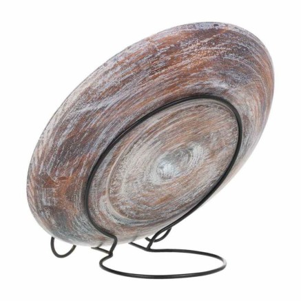 Middenstuk Alexandra House Living Wit Bruin Hout 4 x 34 x 34 cm 2