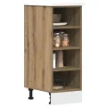 Armoire de plancher chêne artisanal 30x44,5x81,5 cm