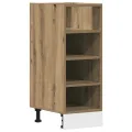 Armoire de plancher chêne artisanal 30x44,5x81,5 cm