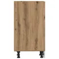 Armoire de plancher chêne artisanal 30x44,5x81,5 cm