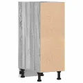 Armoire de plancher sonoma gris 30x44,5x81,5 cm bois ingénierie