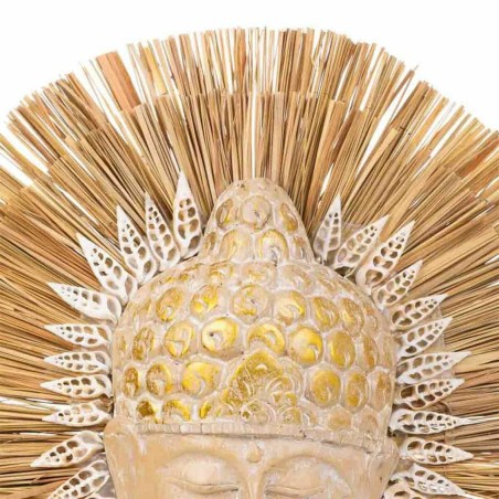 Decorative Figure Alexandra House Living Mask 50 x 12 x 44 cm